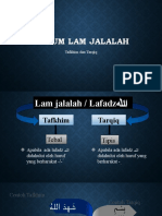 Hukum Lam Jalalah - Mohamad Yasir Fadilah