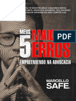 MEUS 5 MAIORES ERROS AO EMPREENDER NA ADVOCACIA