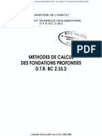 Bc 2.33.2 Regles de Calcul Des Fondations Profondes