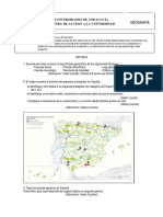 Geografía 1 - Examen y Criterios de Corrección