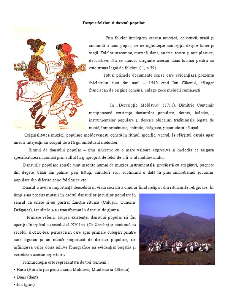 Dansul Popular | PDF