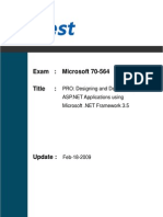 Exam: Microsoft 70-564: PRO: Designing and Developing