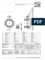 Wvfl-Ee-F4: Double Flanged Type - Single Eccentric Disc