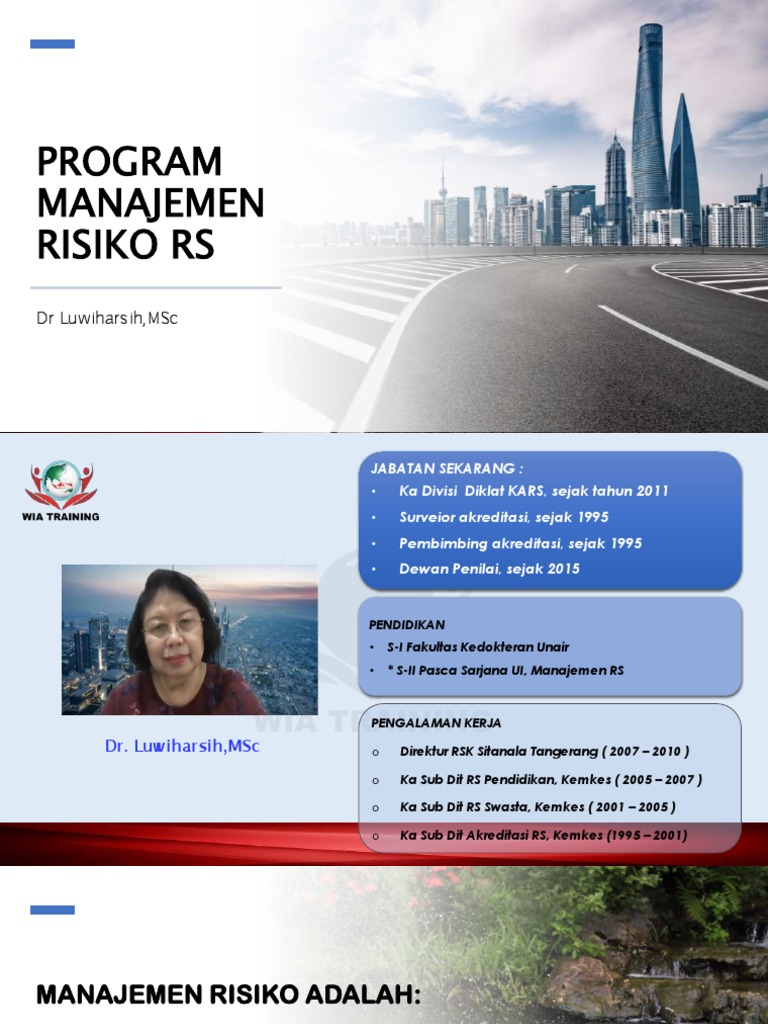 DR Luwi - Program Manrisk | PDF | Bisnis
