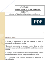 Drying of Solids: Classification & Mechanisms of Common Dryers