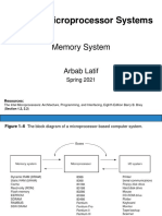 EE222 - Microprocessor Systems: Memory System