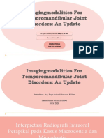 Imagingmodalities For Temporomandibular Joint Disorders