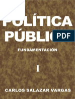 Política Pública. Fundamentación