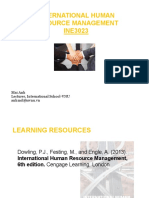 International Human Resource Management INE3023: Mai Anh Lecturer, International School-VNU Anhmd@isvnu - VN