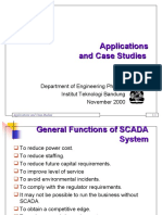 Application&amp Case Studies of SCADA