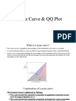 Lorenz Curve and QQ Plot