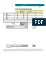 Recetario en Excel