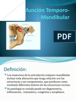 Disfunción Temporo-Mandibular