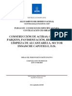 ADN-CP-060-2019 - Construccion de Aceras y Contenes Sector Ensanche Capotillo