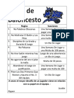 Reglas de Balancesto