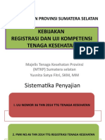 Kebijakan Registrasi Nakes