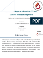 An Efficient Approach Based On LTP and SVM For 3D Face Recognition