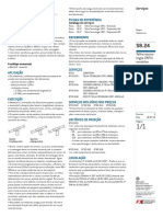 Fichas de Referência: Telha Tecno-Logia CRFS/ Modular