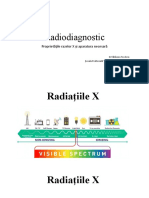 Curs 1 Radiodiagnostic - Proprietăţile Razelor X