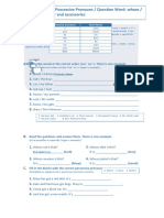 Possessive Case Possessive Pronouns Whose