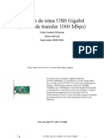 10 plăci de rețea USB Gigabit