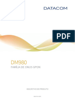 ONU GPON família DM980