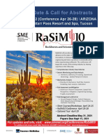 Rasim20 - SAVE THE DATE and CALL FOR ABSTRACT - Flyer April24-29 - 2022