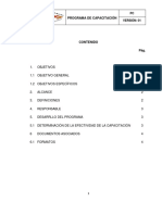 Programa de Capacitación PDF