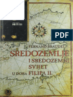 Fernand Braudel Sredozemlje i sredozemni svijet I