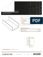 Canales Estructurales Deacero Ficha Tecnica