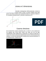 Vectores en 3 Dimensiones