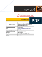 Modelo Financiero - DON CAFE