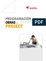 Program de Obras Con Project Macro