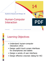 Human-Computer Interaction: Kendall & Kendall Systems Analysis and Design, 9e