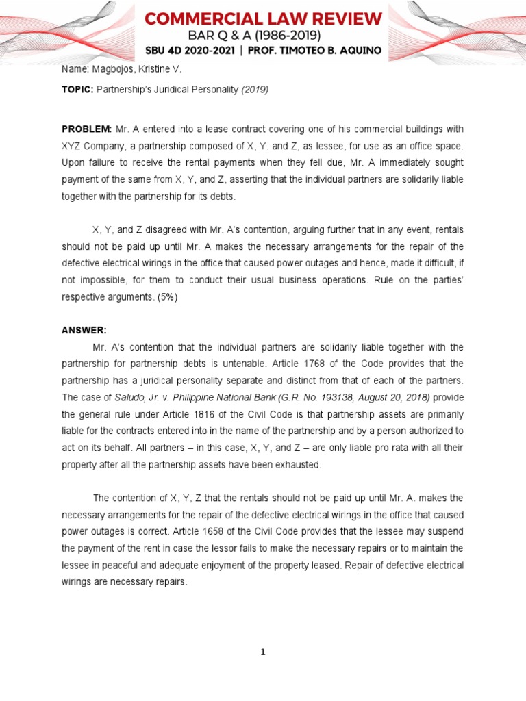 partnership-juridical-personality-2019-question-1-of-1-magbojos-pdf