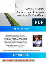 Curso Taller de Estadistica SPSS