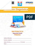 Evaluacion de Entrada - Matematica