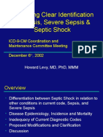 Promoting Clear Identification of Sepsis, Severe Sepsis & Septic Shock