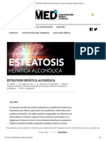 ESTEATOSIS HEPÁTICA ALCOHÓLICA - Med Comunicación Médica Continua