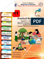 Practical Research 1: Department of Education