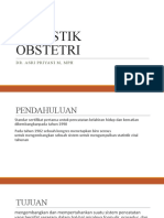 Statistik Obstetri