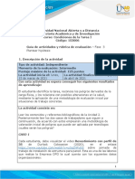 Guía de Actividades y Rúbrica de Evaluación - Unidad 2 - Fase 3 - Plantear Hipótesis