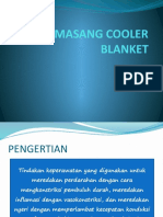 Memasang Cooler Blanket