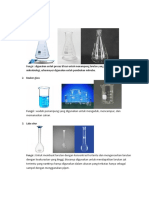 Alat gelas dan non gelas laboratorium