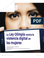 Ley Olimpia Violencia Digital Las Mujeres: La Contra La en