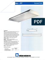 LSI Reflection Series Fluorescent Spec Sheet 1987