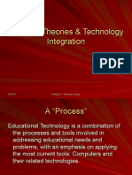 Learning Theories & Technology Integration