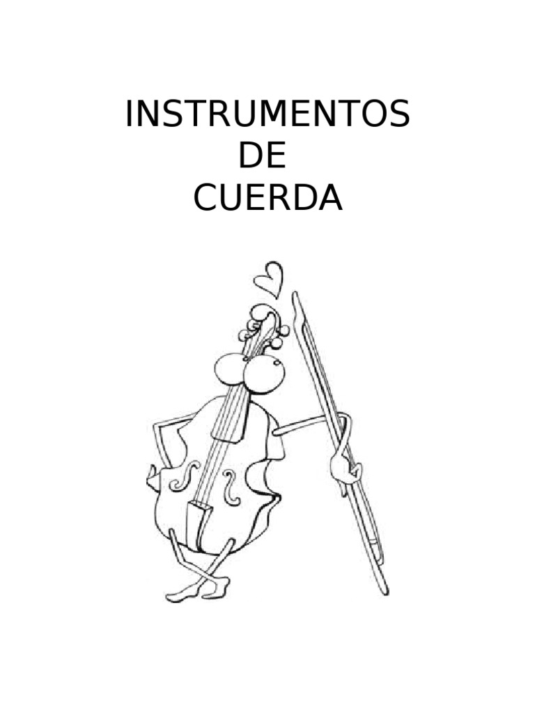 Instrumentos de Cuerda - Portada | PDF