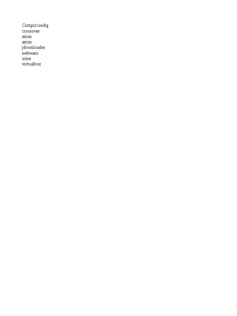Essential Software Tools Overview | PDF