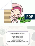 UAS Ulumul Hadist Adelia Ardiati